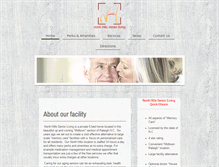 Tablet Screenshot of northhillsseniorliving.com